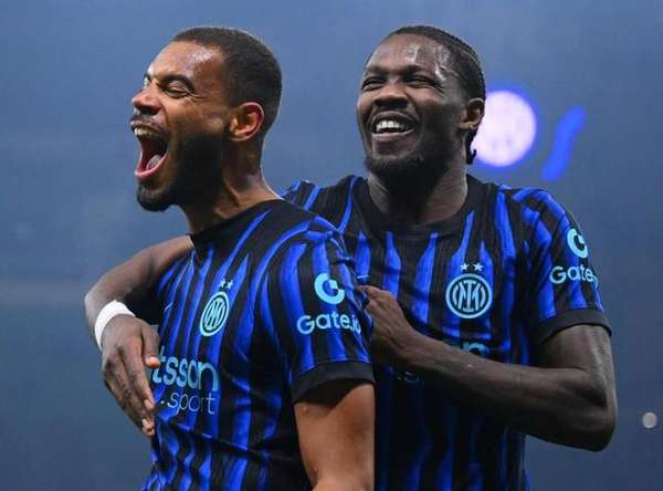 渐入佳境，安迪-迪乌夫首次代表国米首发斩获处子球